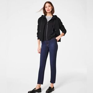 NWT SPANXsculpt Lycra Ankle Slim Jeans in Hayward Wash Size 8